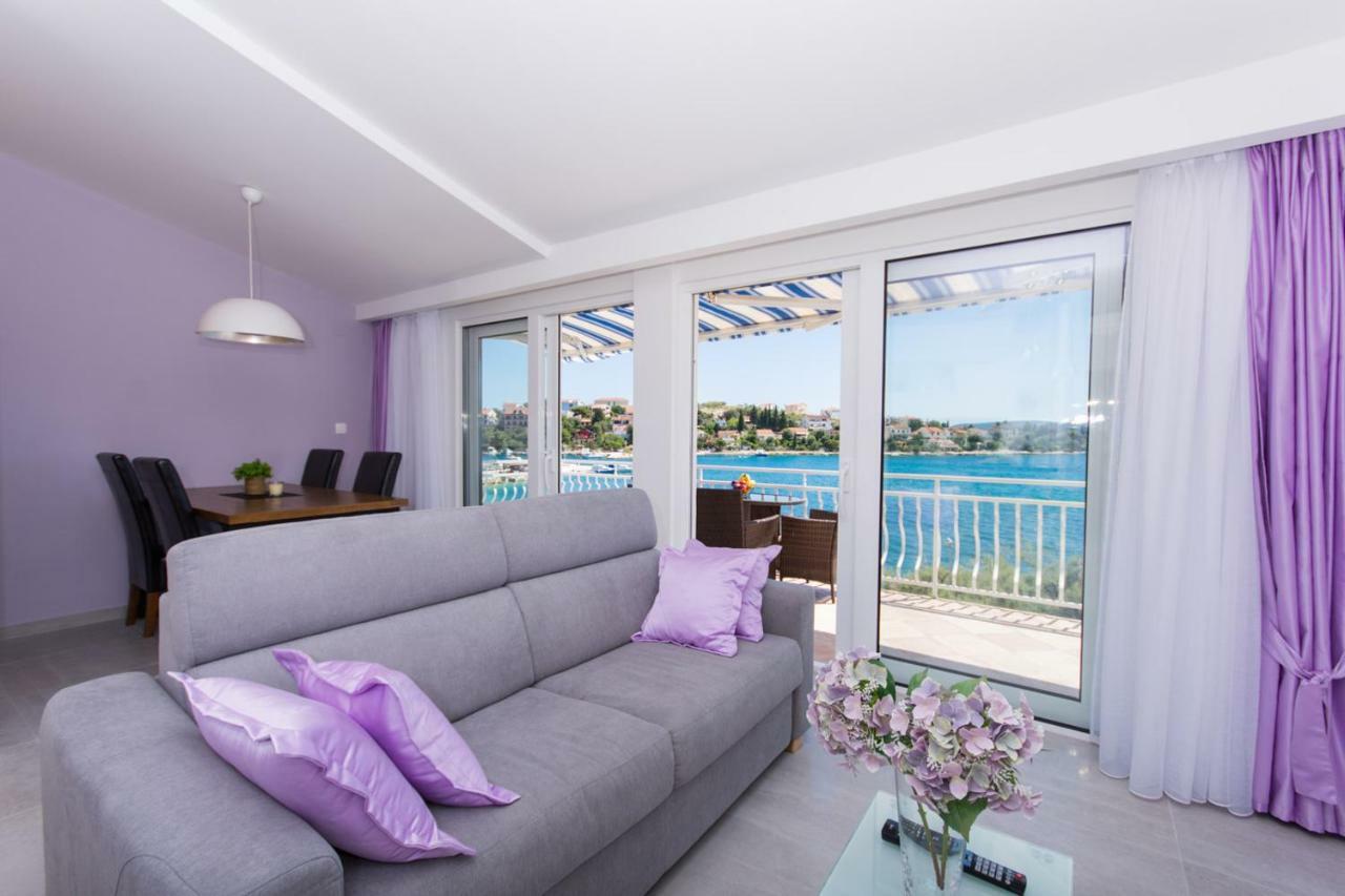 Villa Rozana - Beachfront Wellness Retreat Seget Vranjica Exterior foto